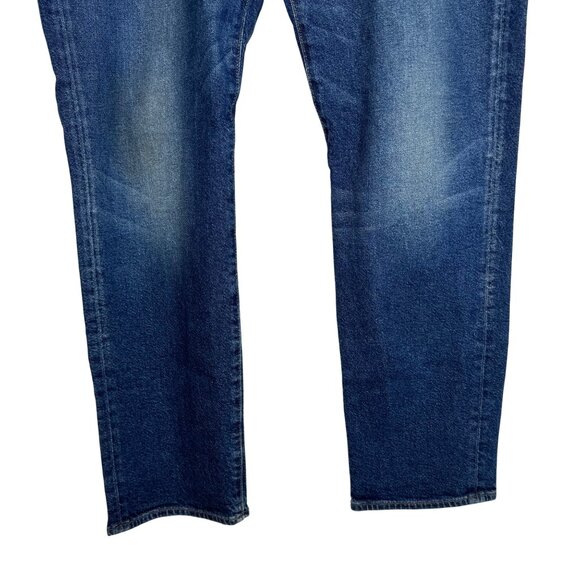 Lucky Brand 36x30 Mens Straight Fit Cotton Blue Denim Jeans - Picture 3 of 10